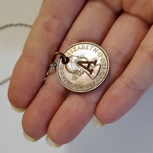 5/$20 - English Half Penny Necklace